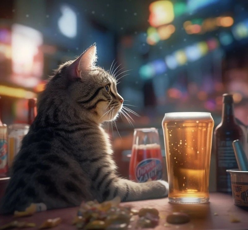 ảnh mèo buồn tâm trạng 42