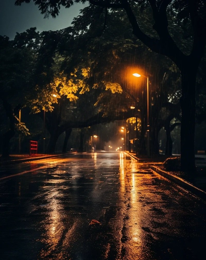 ảnh mưa buồn 20