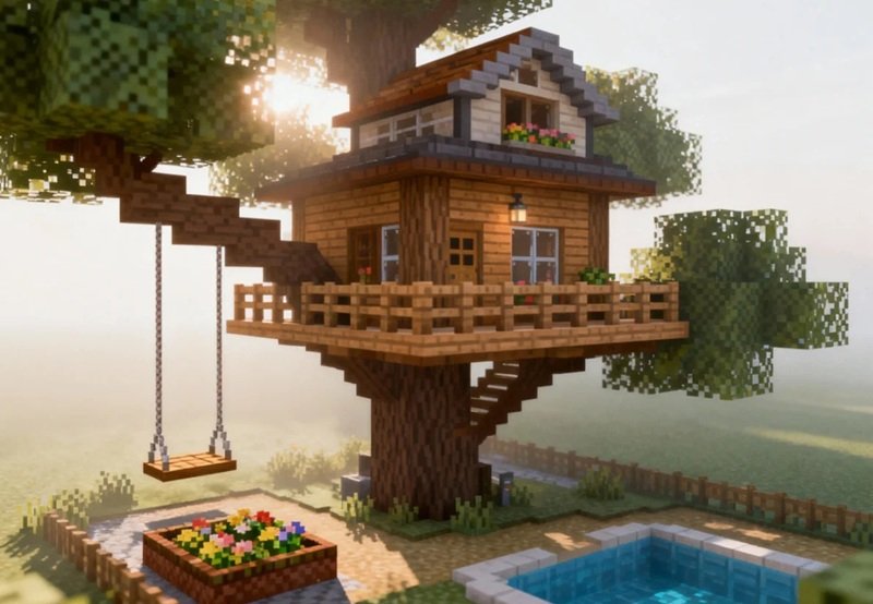 các ý tưởng xây nhà minecraft