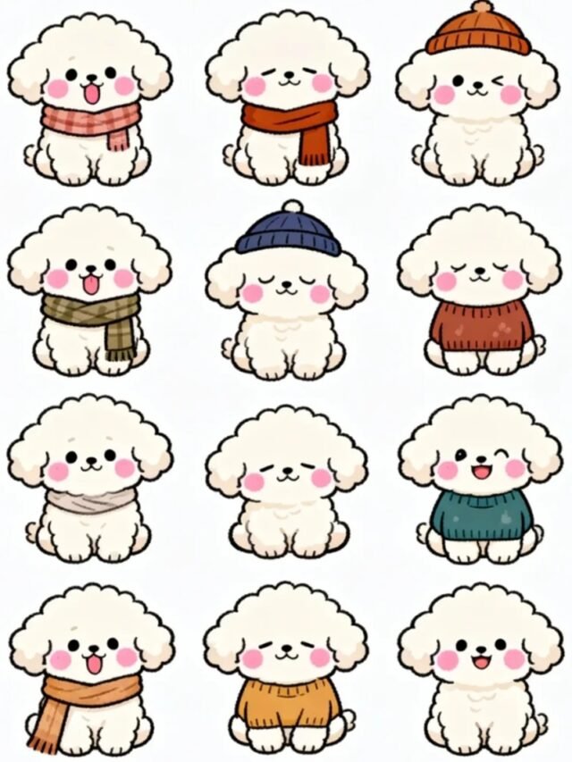 Đổ gục trước 60+ sticker chó hot hit nhất năm