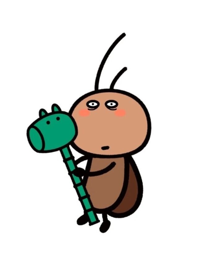 Những mẫu sticker con gián ngộ nghĩnh và đáng yêu