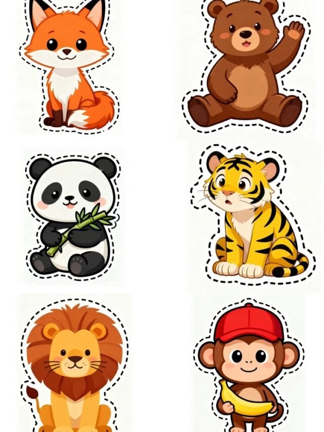 Bộ sưu tập 66+ sticker con vật cute – Vui lòng yêu thích!