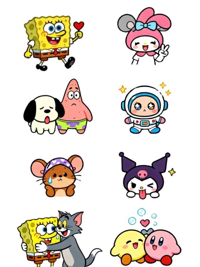 Bộ sticker đáng yêu cực hot dành cho giới trẻ