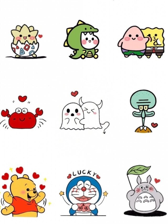 Dán sticker học tập, học hành không còn áp lực