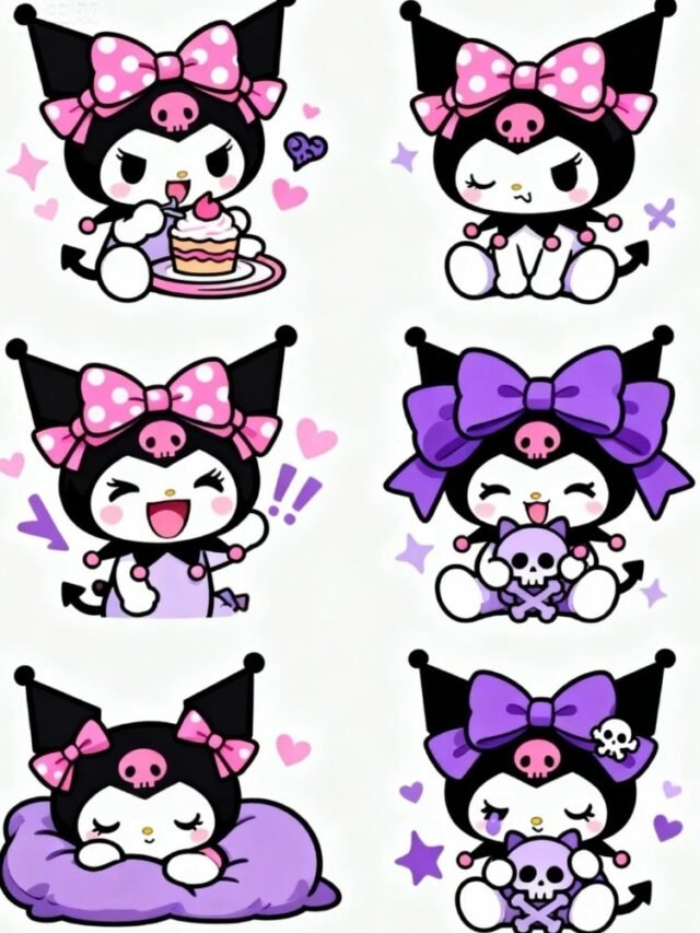 Tải ngay 114+ sticker kuromi đẹp mê mẩn