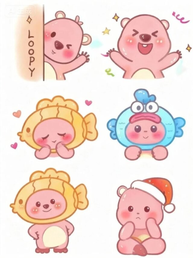 Bộ sưu tập 80+ sticker loopy meme siêu hài hước