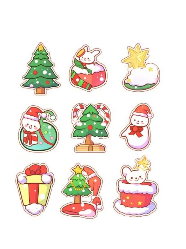 66+ sticker noel dễ thương cho không khí giáng sinh