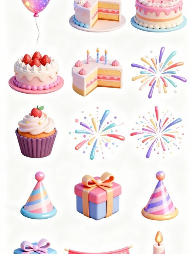 88+ sticker sinh nhật lung linh chill hết nấc