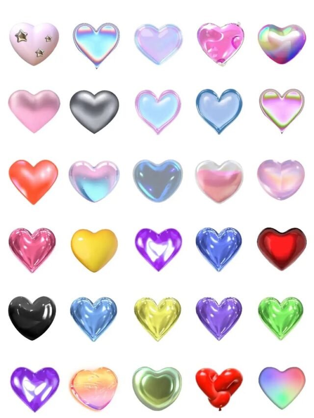 114+ sưu tập sticker trái tim đẹp, ngọt ngào cho giới trẻ