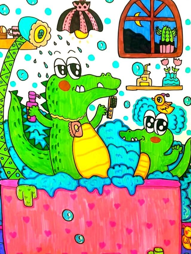 Top 89+ mẫu vẽ tranh ý tưởng trẻ thơ lớp 3 đơn giản