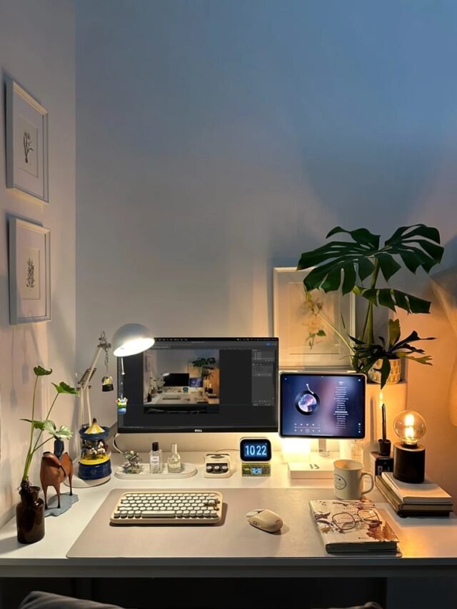 80+ Ý tưởng decor bàn học giúp bạn mê học mỗi ngày