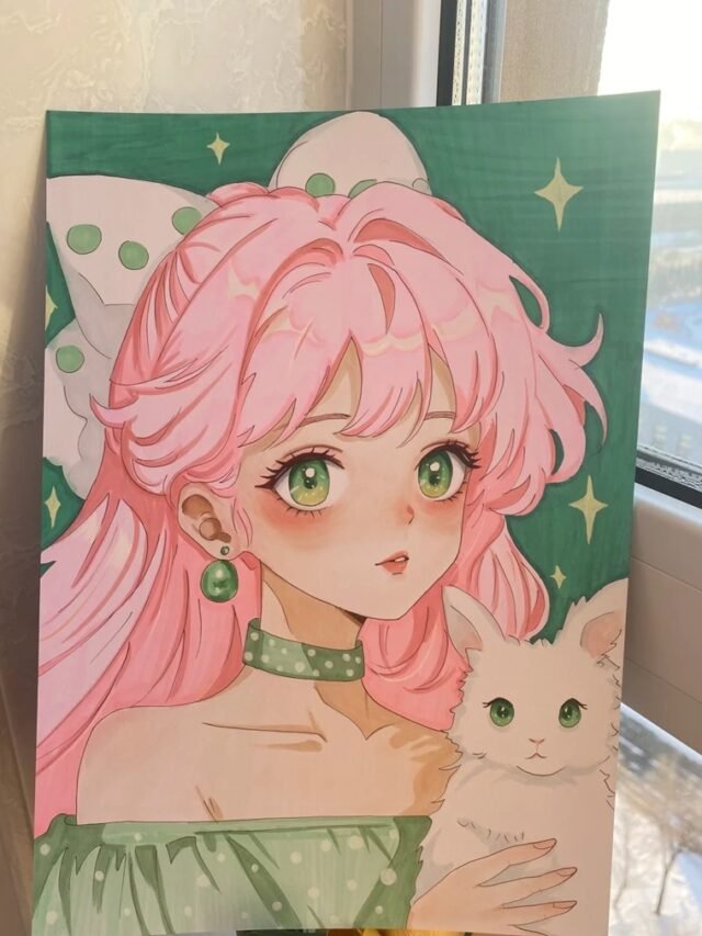 Tổng hợp 80+ tranh cute dễ vẽ, dễ thương, dễ viral