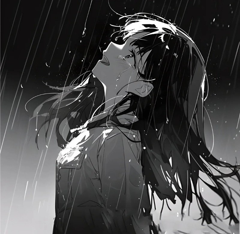 hình ảnh anime nữ buồn 2