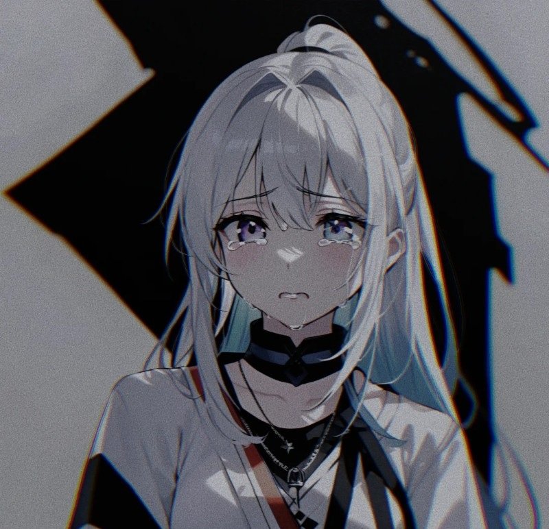 hình ảnh anime nữ buồn 4