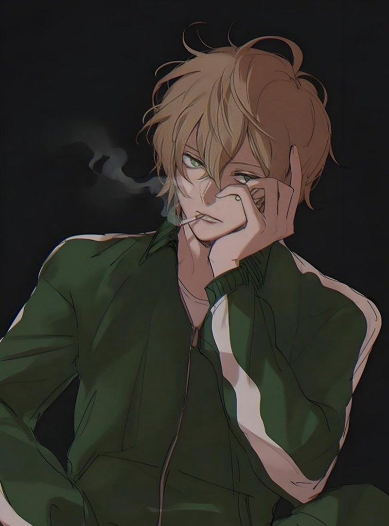 hình ảnh buồn nam hút thuốc 3