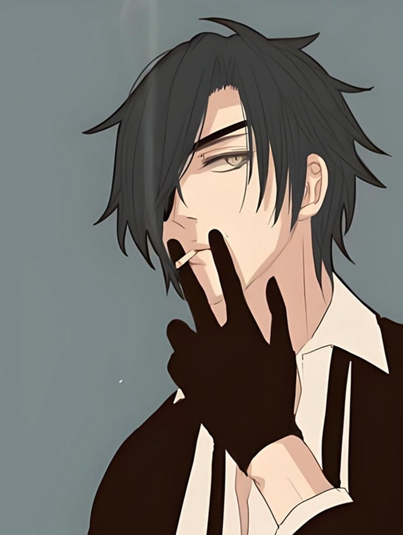 hình ảnh buồn nam hút thuốc 5