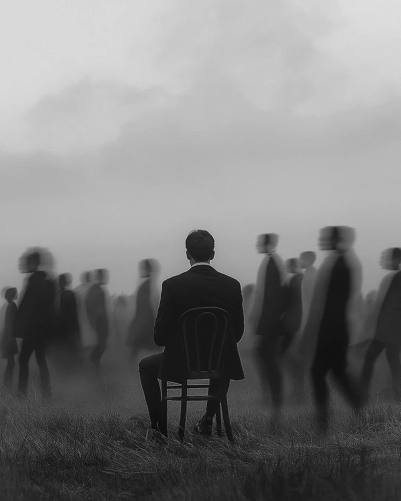 hình ảnh đen trắng tâm trạng 2