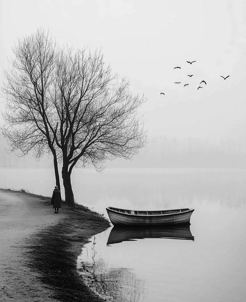 hình ảnh đen trắng tâm trạng 5