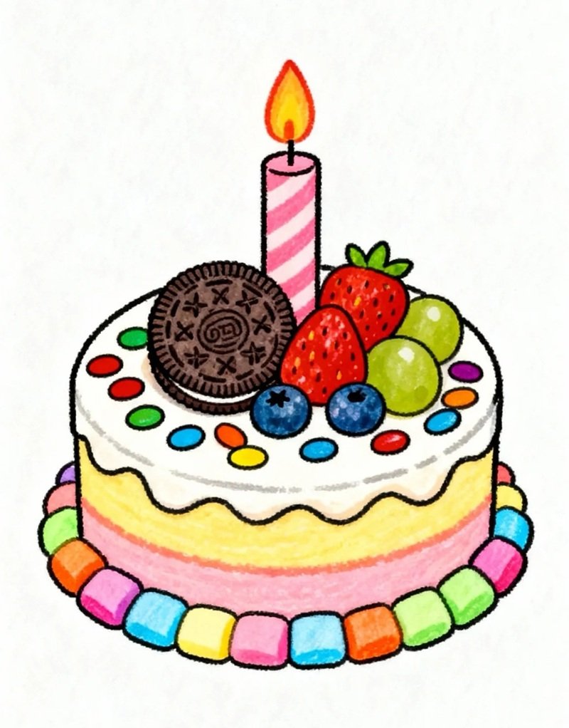 sticker bánh sinh nhật 39