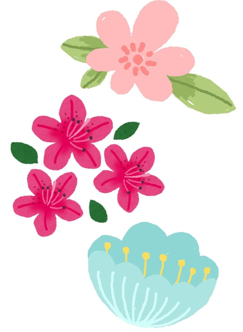 sticker bông hoa 18