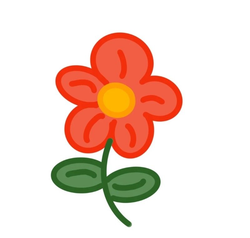 sticker bông hoa 26