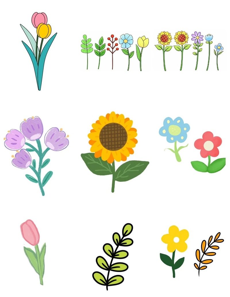 sticker bông hoa 42