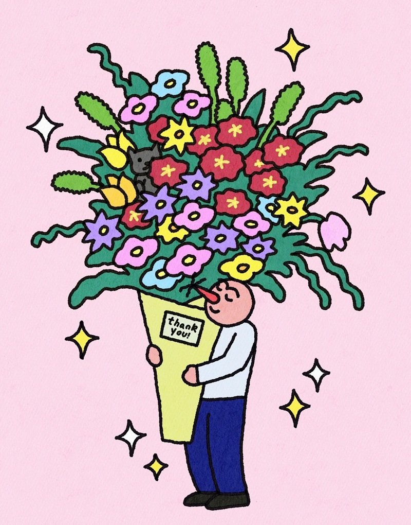 sticker cảm ơn 25