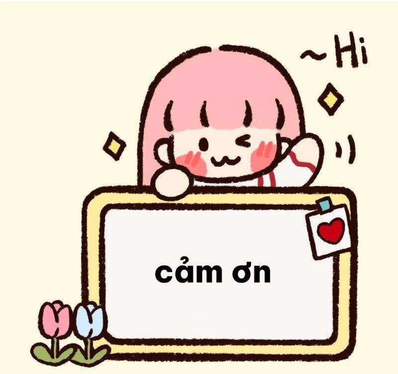 sticker cảm ơn 27