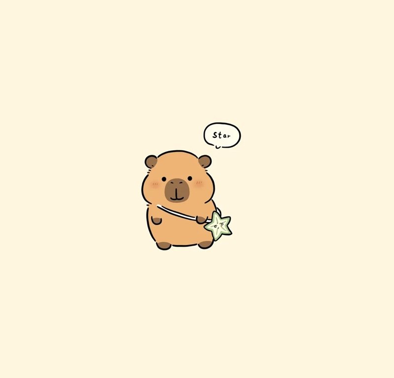 sticker capybara 19