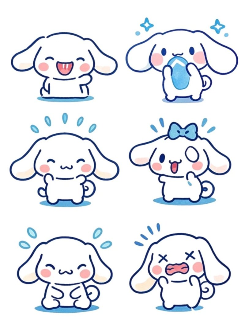sticker cinnamoroll 4