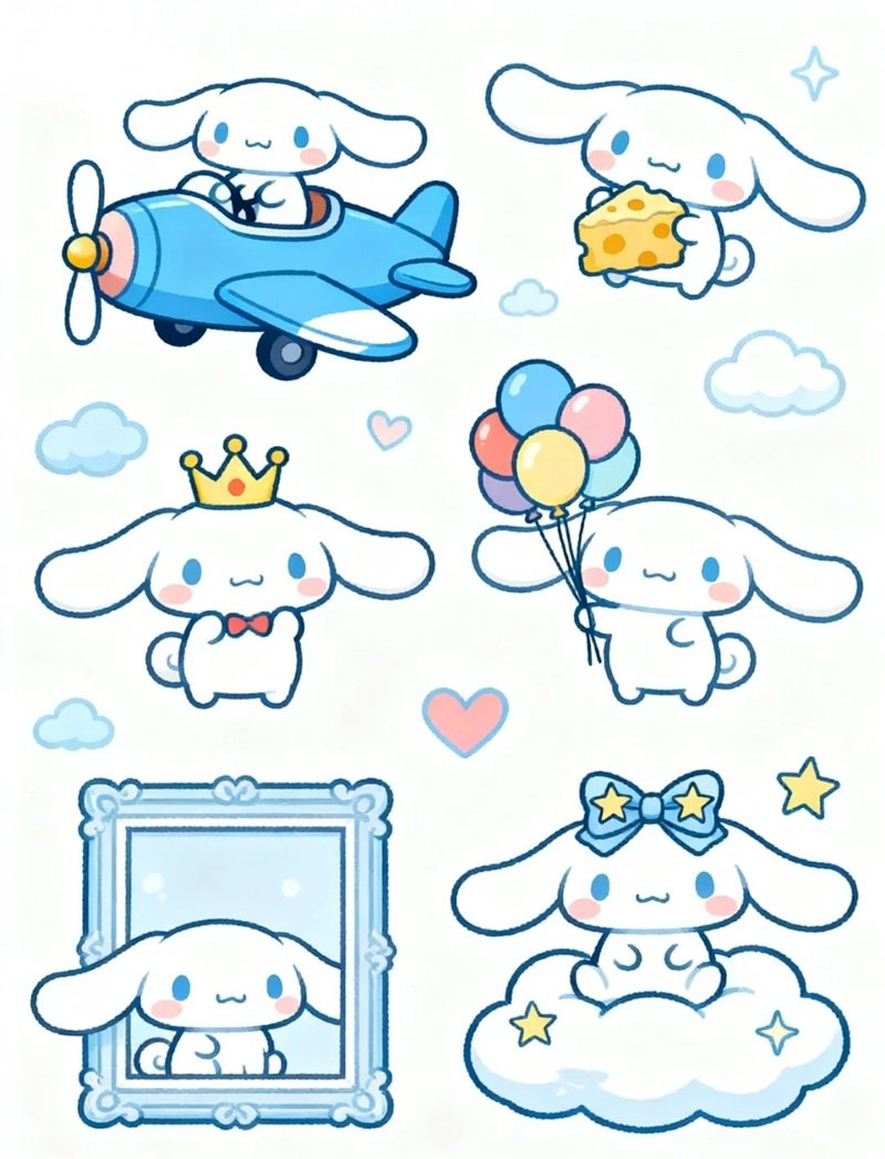 sticker cinnamoroll 9