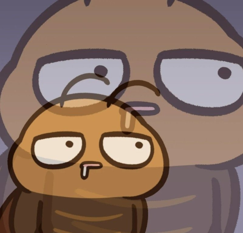 sticker con gián 11