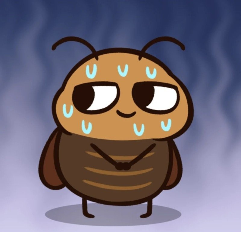 sticker con gián 21