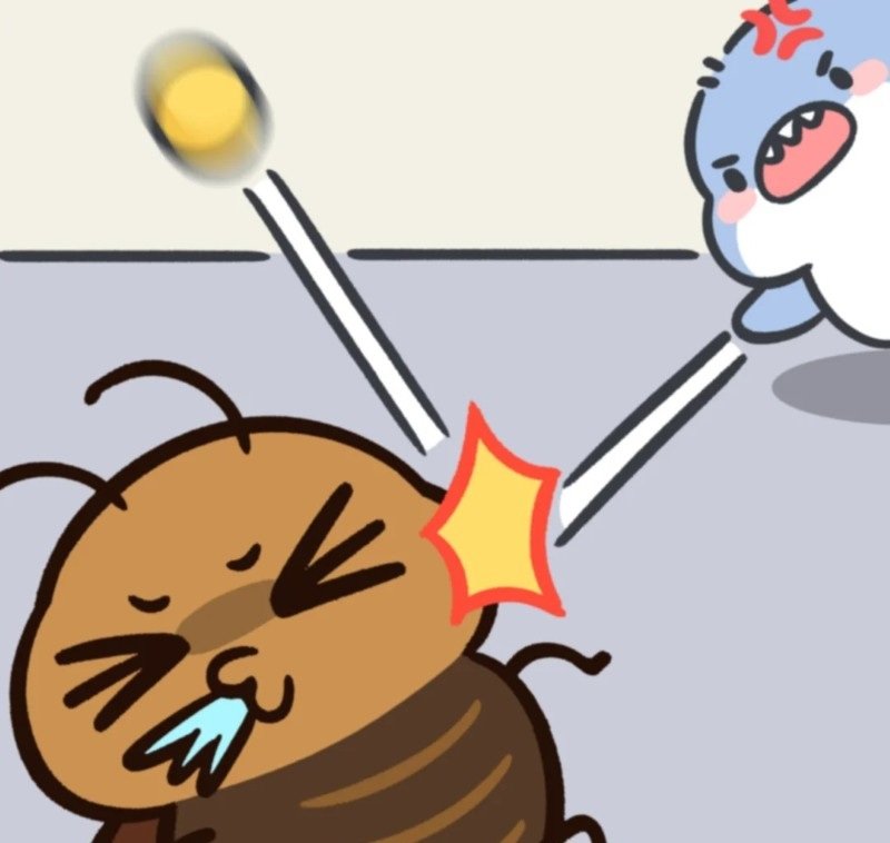 sticker con gián 22