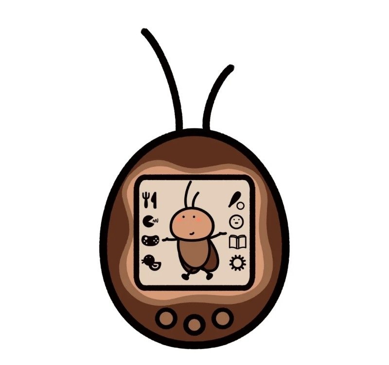 sticker con gián 25