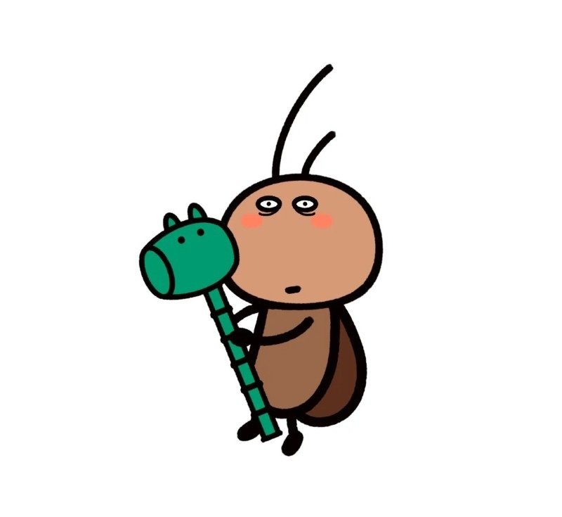 sticker con gián 26