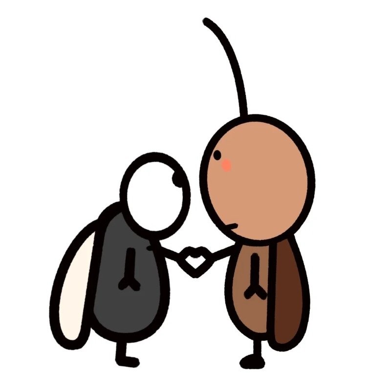 sticker con gián 27