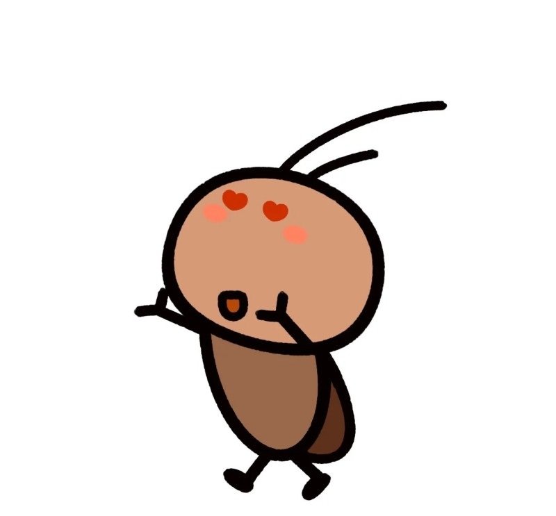 sticker con gián 31