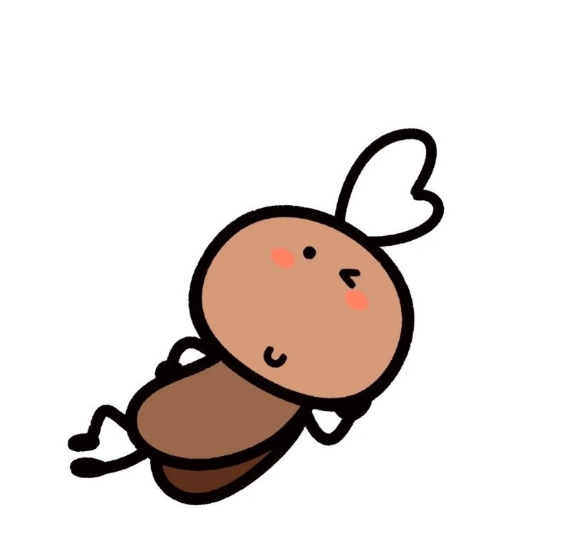 sticker con gián 33