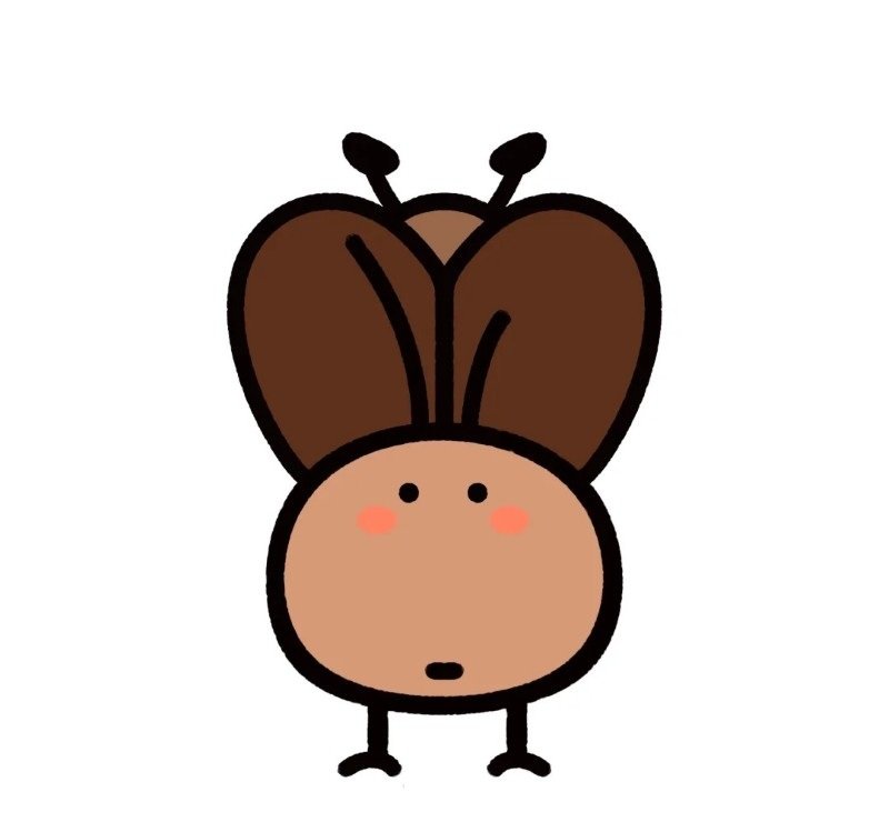 sticker con gián 35