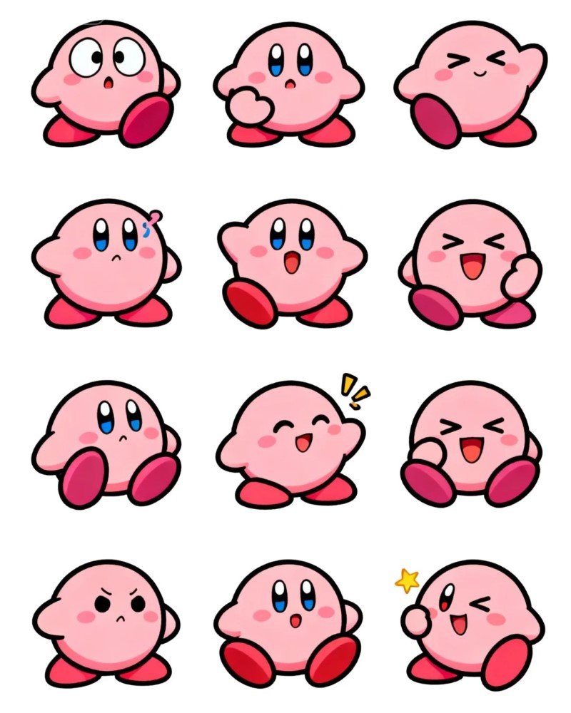 sticker con vật cute 22