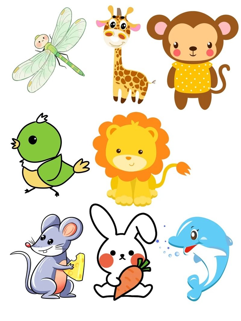 sticker con vật cute 30