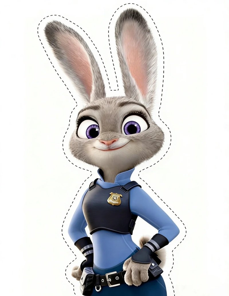 sticker con vật cute 33