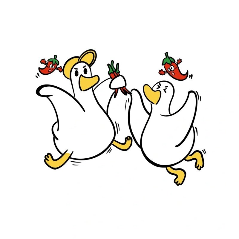 sticker con vịt 15