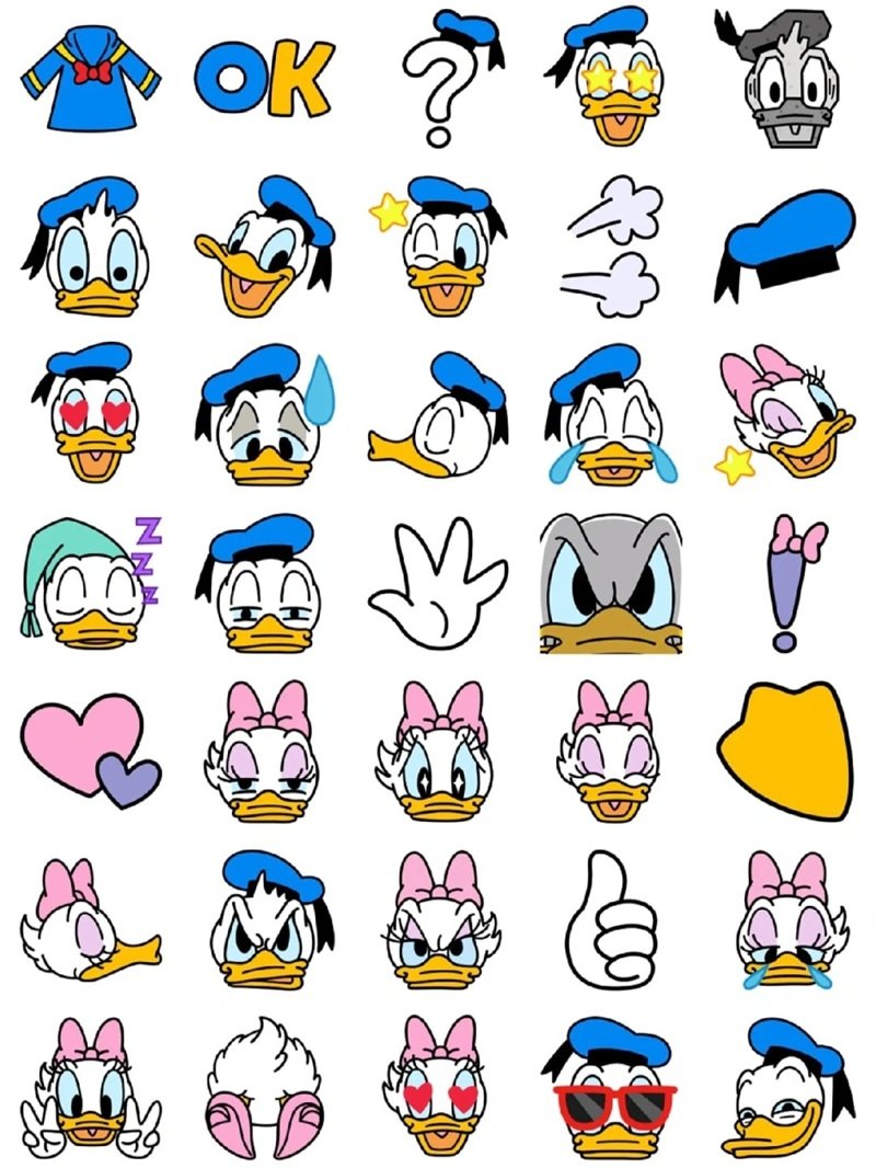 sticker con vịt 24