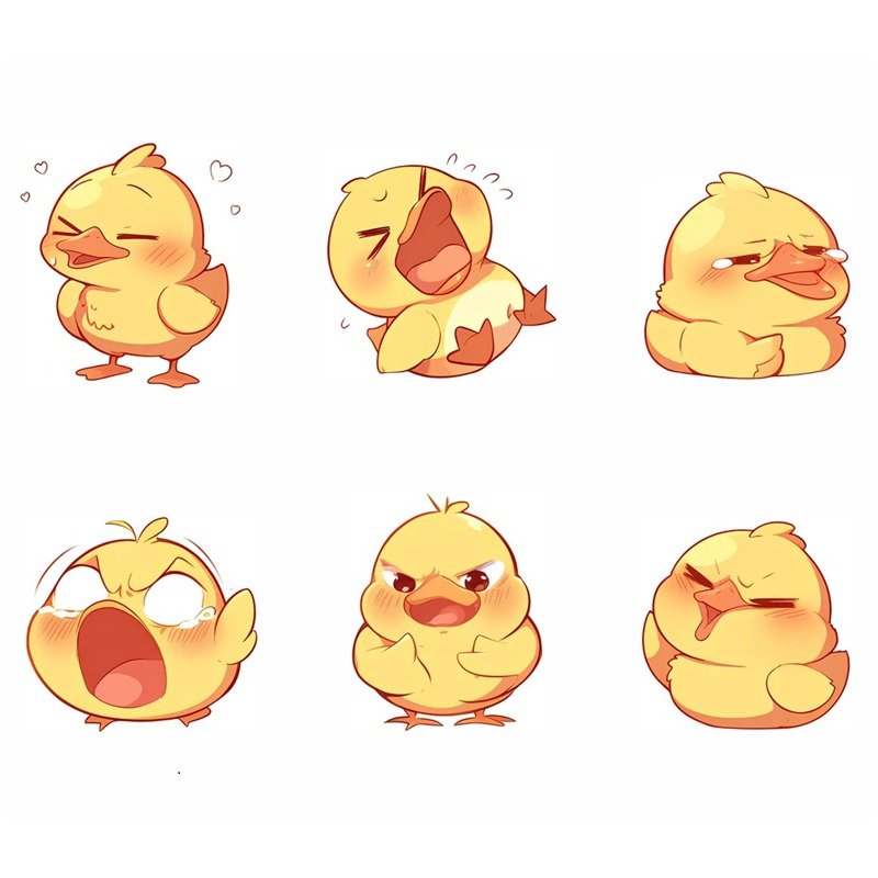 sticker con vịt 41
