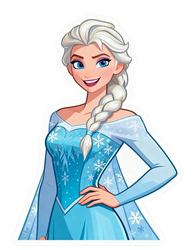 sticker công chúa 11