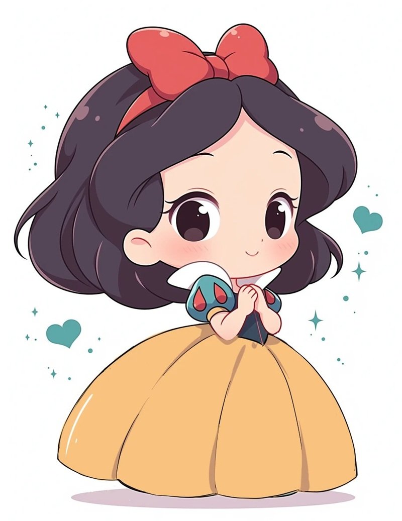 sticker công chúa 20