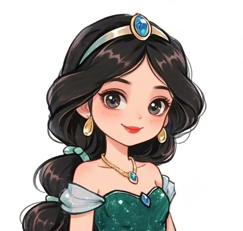 sticker công chúa 21