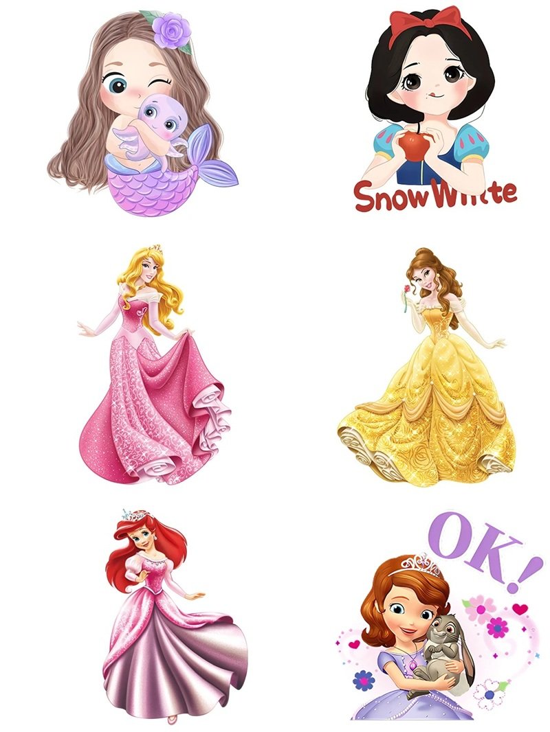 sticker công chúa 3
